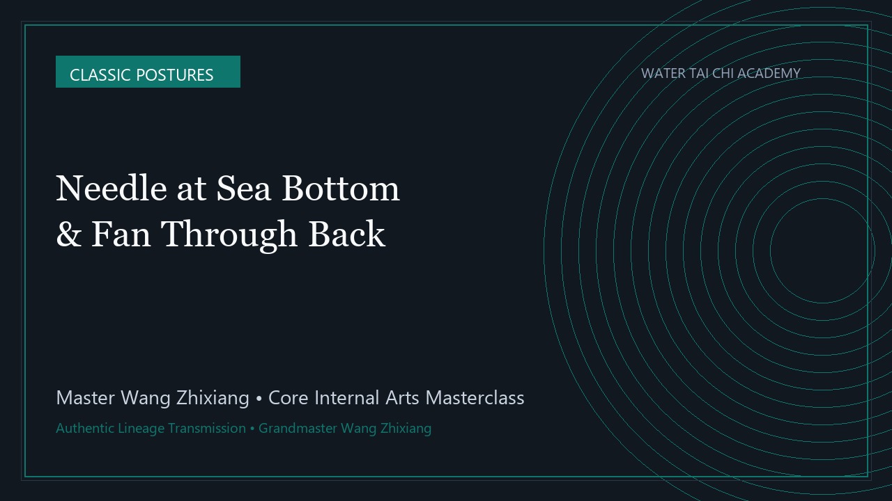 Needle at Sea Bottom, Fan Through Back & Deflect Punch: Secret Martial Energies