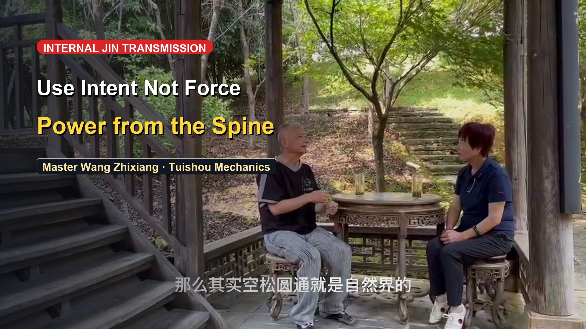 Using Mind Intent Over Muscular Force: Generating Power Directly from the Spine