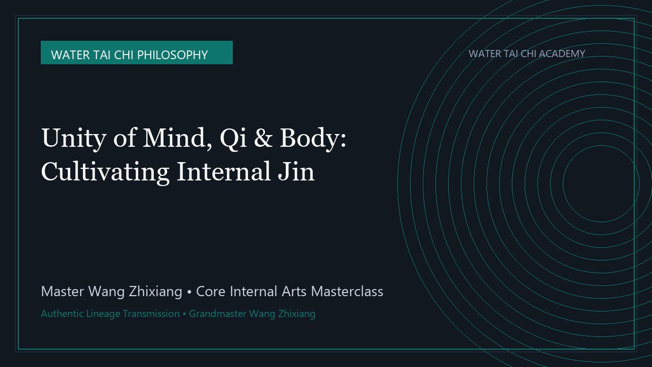 Unity of Mind, Qi & Body: Master Wang's Secrets for Cultivating Internal Jin