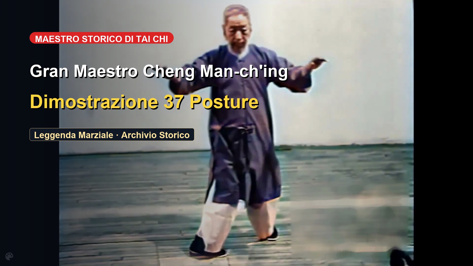 Il Gran Maestro Zheng Manqing: Rari Filmati Storici e Spinta con le Mani