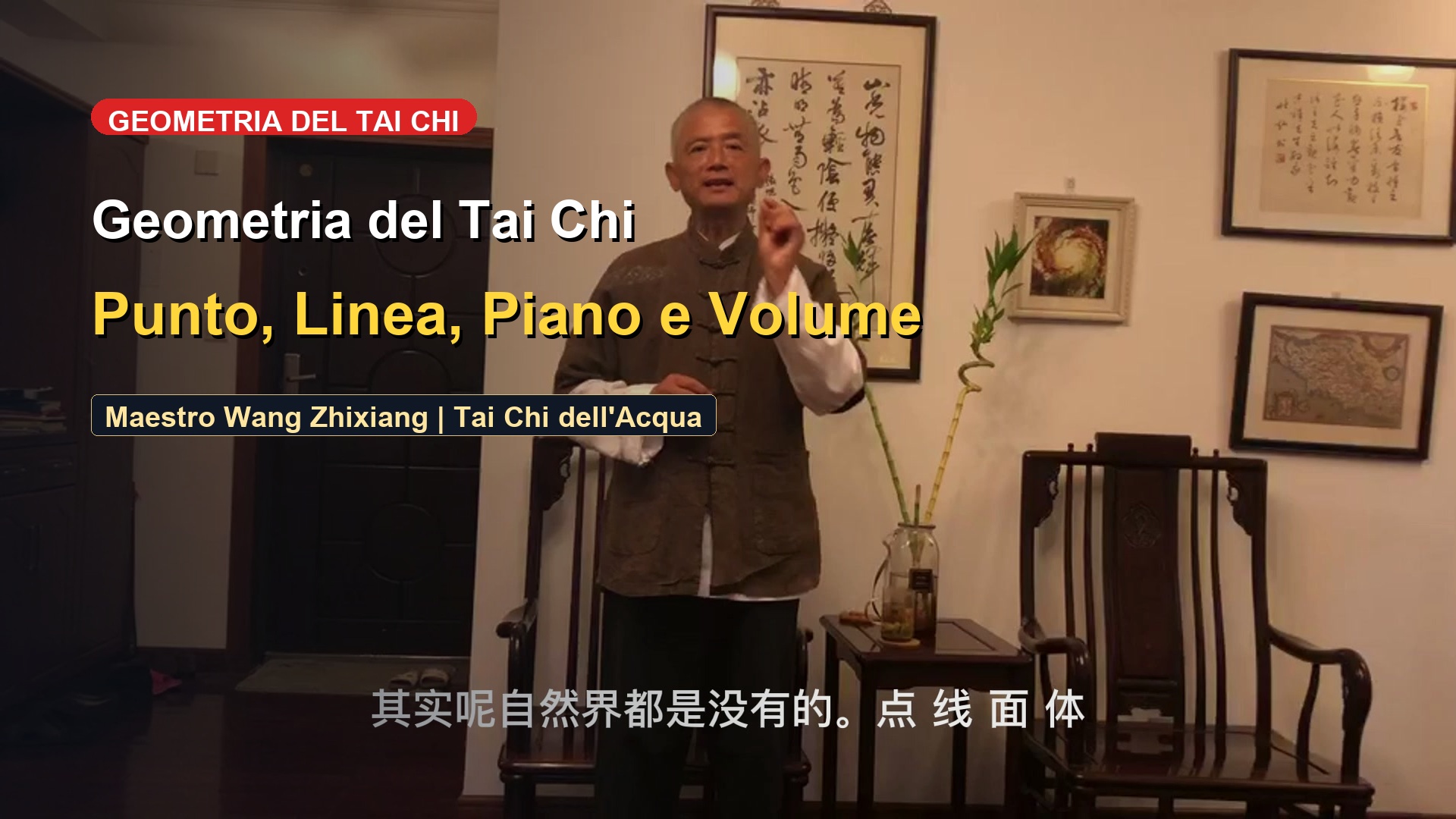 La Geometria Sacra del Tai Chi (Parte 1): Punto, Linea, Piano e Volume