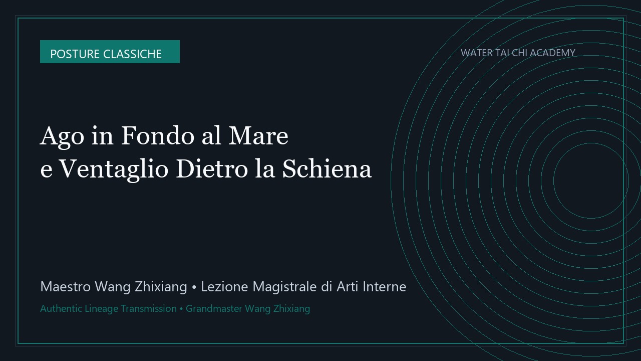 Ago in Fondo al Mare, Ventaglio sulla Schiena e Pugno Schivato: Energie Segrete
