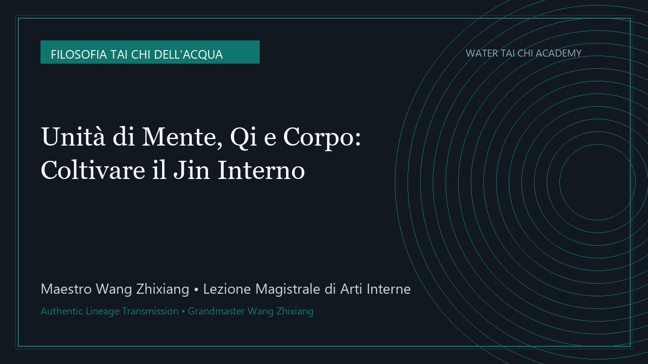 L'Unità di Mente, Qi e Corpo: I Segreti per Coltivare la Forza Interna (Jin)